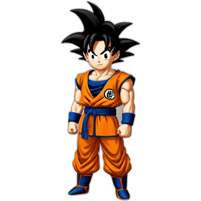 Goku de dragon ball z emoji