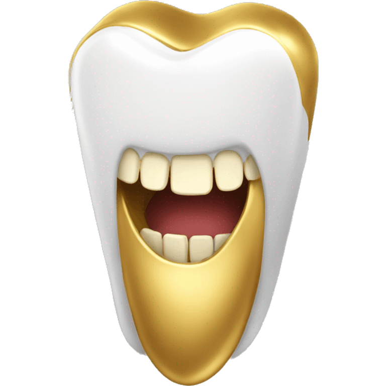 Gold tooth emoji