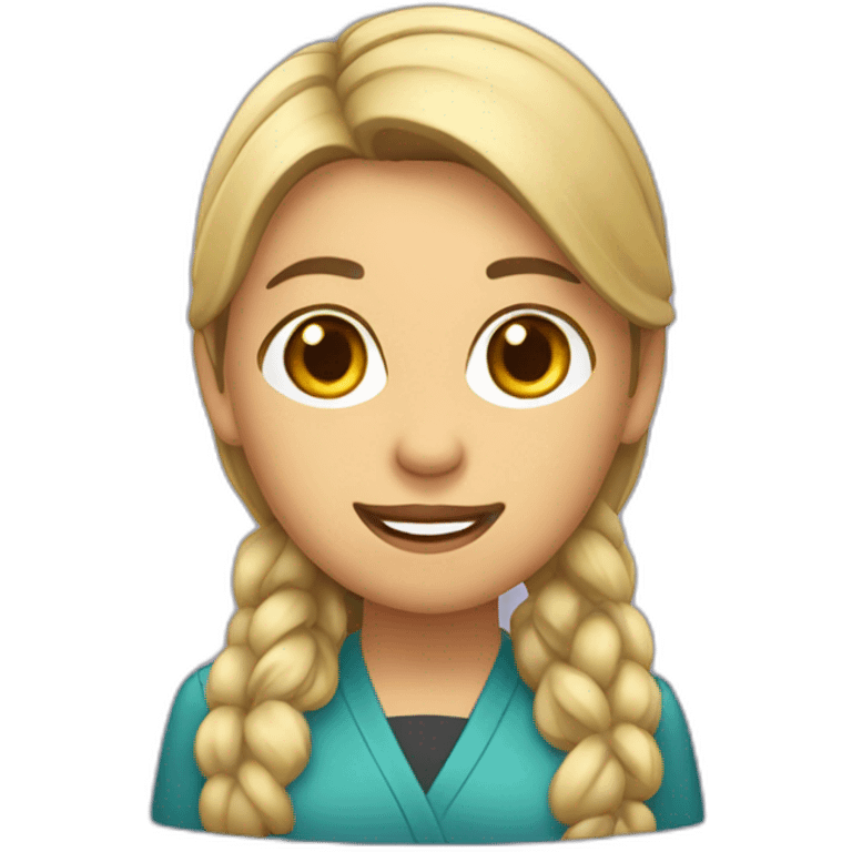 passaporte linguistico woman teacher emoji