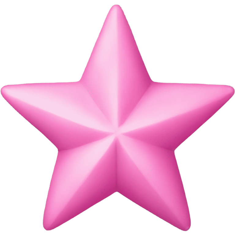 four-pointed pink star emoji