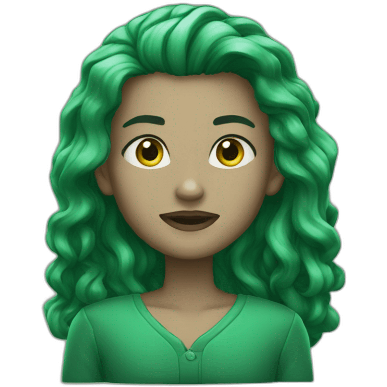 case, emerald emoji