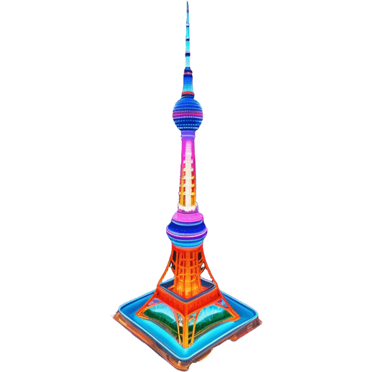 N Seoul Tower – Cinematic Realistic N Seoul Tower, depicted as a sleek modern tower illuminated against a vibrant cityscape at night, with reflective glass and dynamic neon lighting, rendered with intricate architectural detail and a futuristic urban glow. emoji