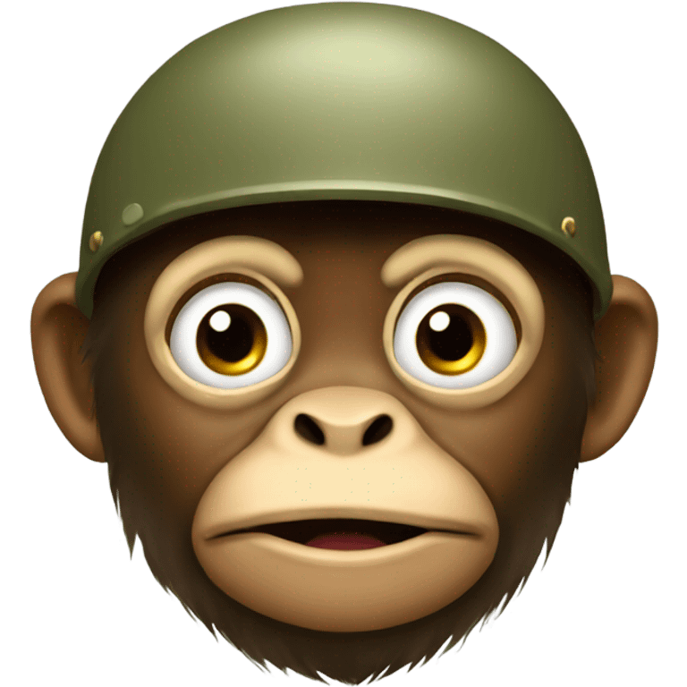 Army Monkey emoji