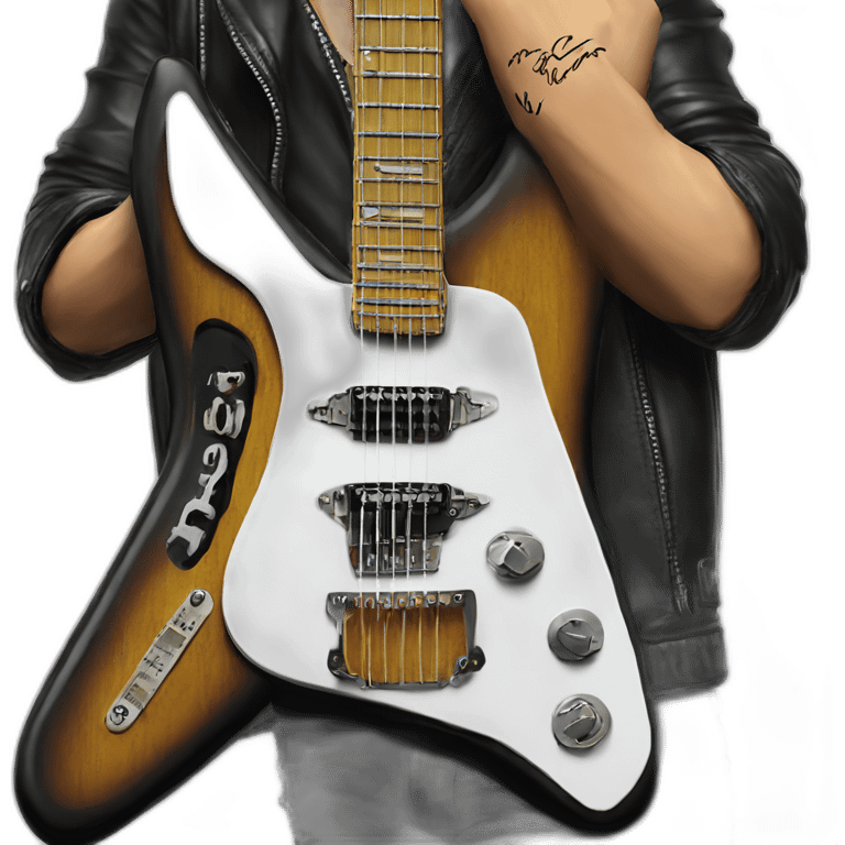 Richie sambora signatura guitar emoji