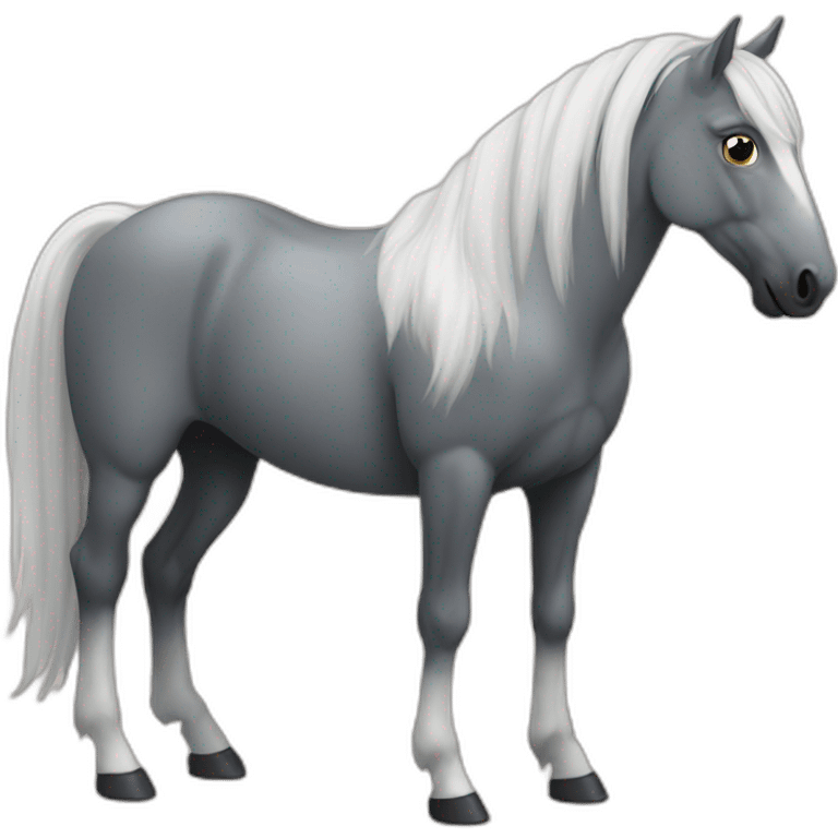 Cheval et poulain emoji