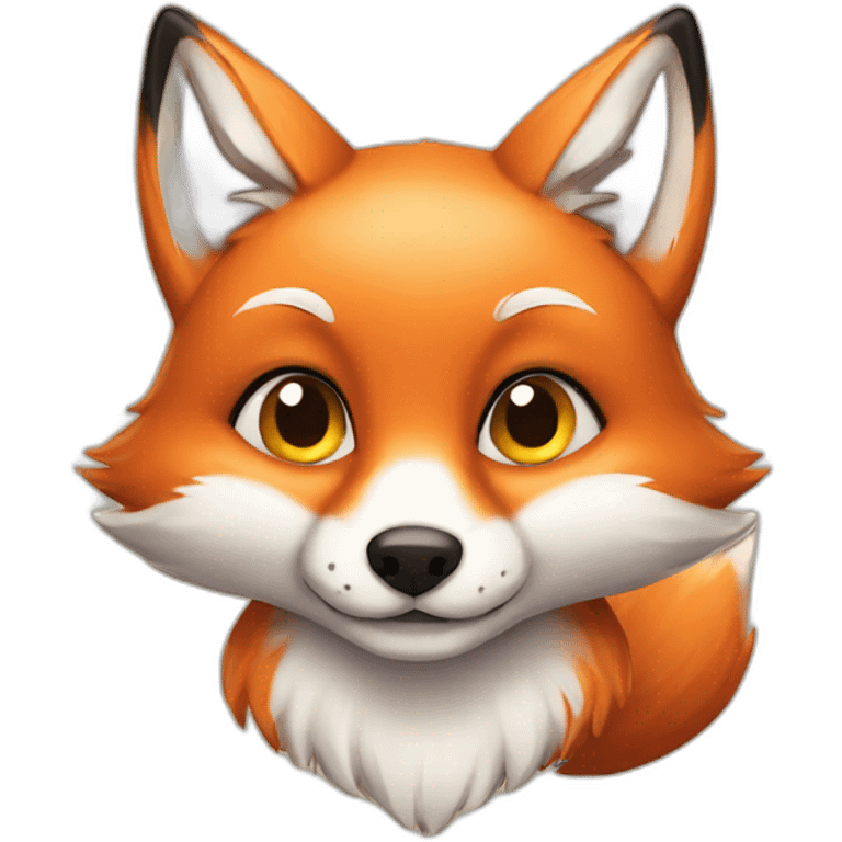 Sweety fox emoji