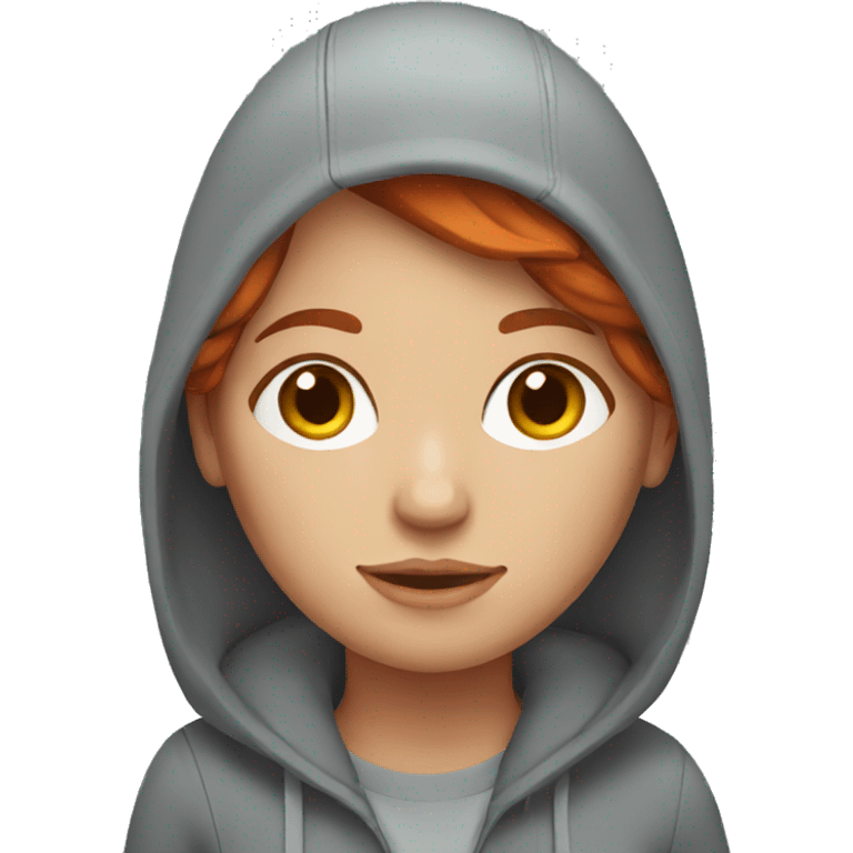 Freelancer red-haired girl  emoji