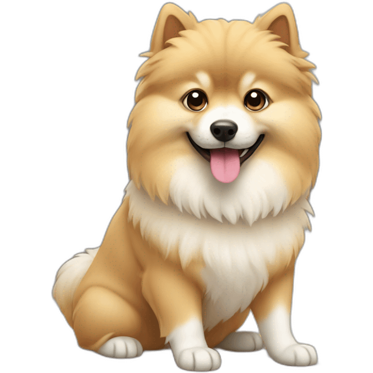 Spitz cute emoji