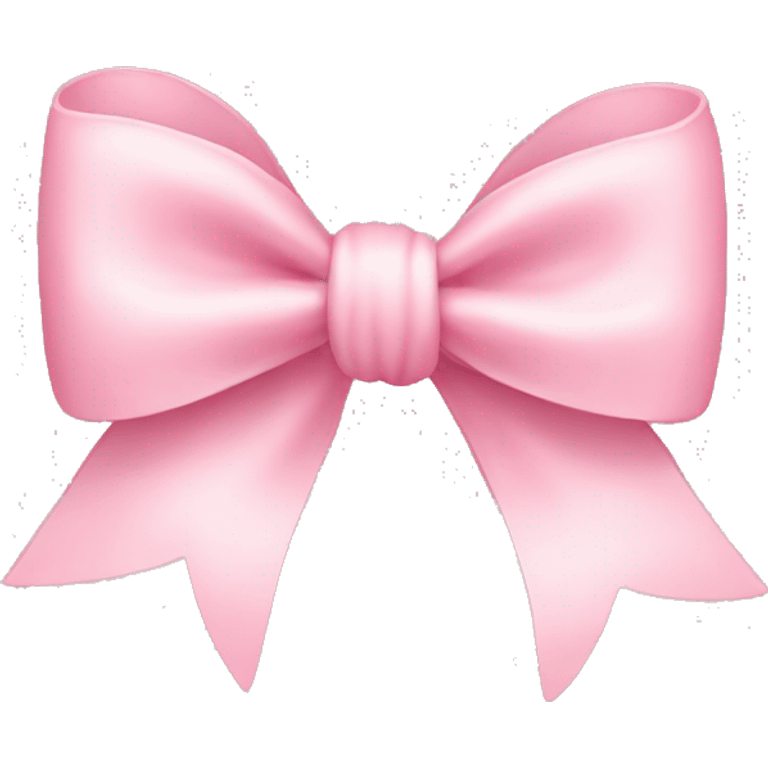 Baby pink bow  emoji