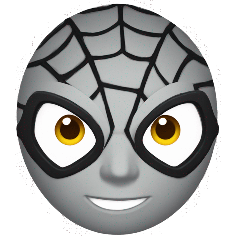 Spiderman-mask emoji