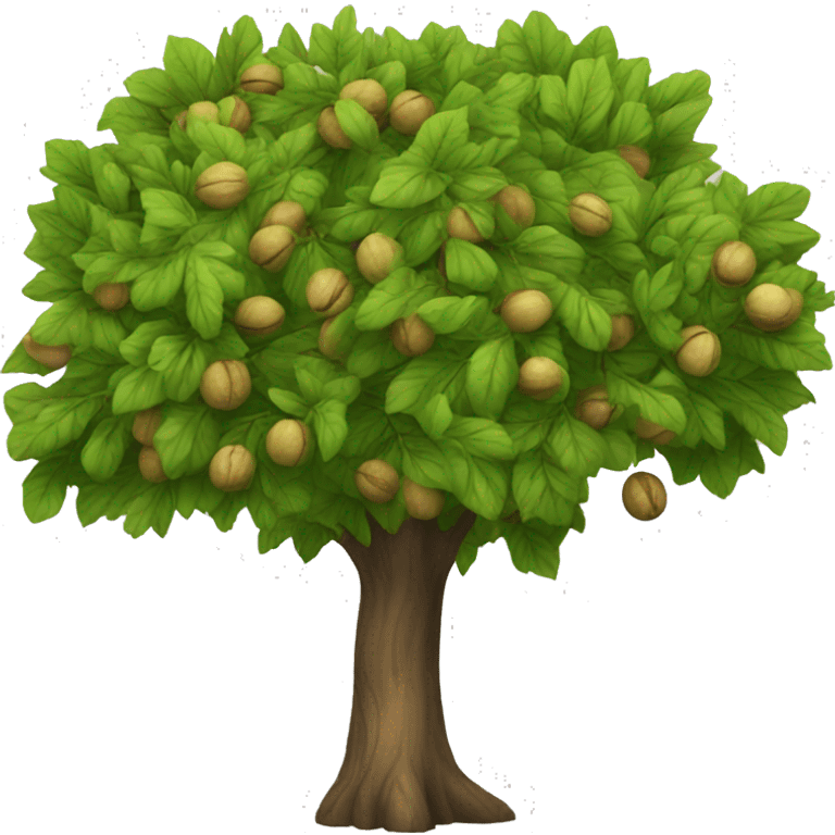 Walnut tree emoji