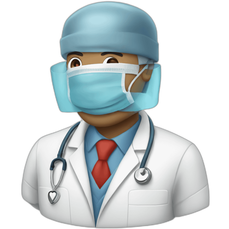 man cardiac surgeon emoji