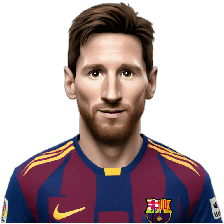 messi with ballon d'or emoji