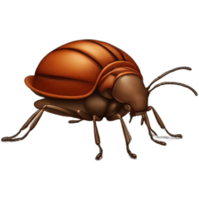 bedbug with French beret emoji