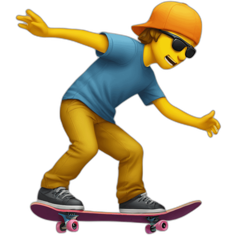 Blind skateboard logo emoji