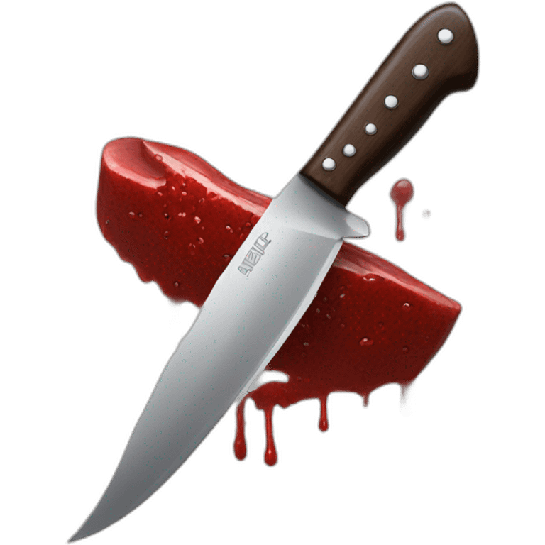 knife and blood emoji