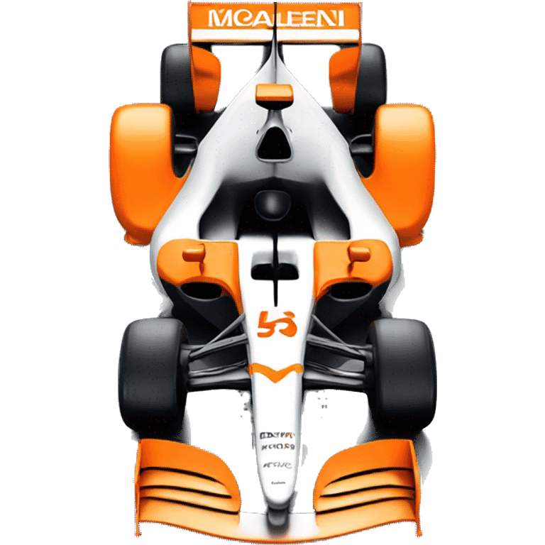 McLaren formula 1 car emoji