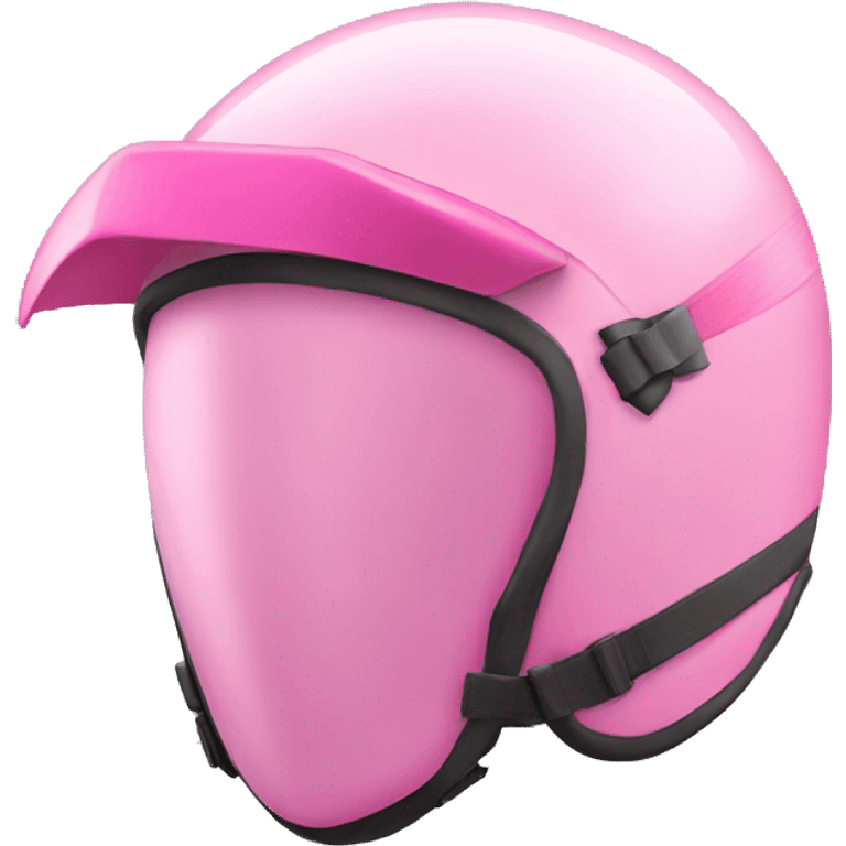 pink helmet with bow emoji