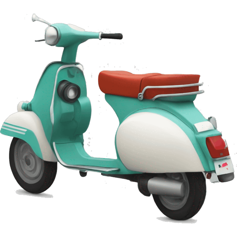 Vespa with mod target emoji