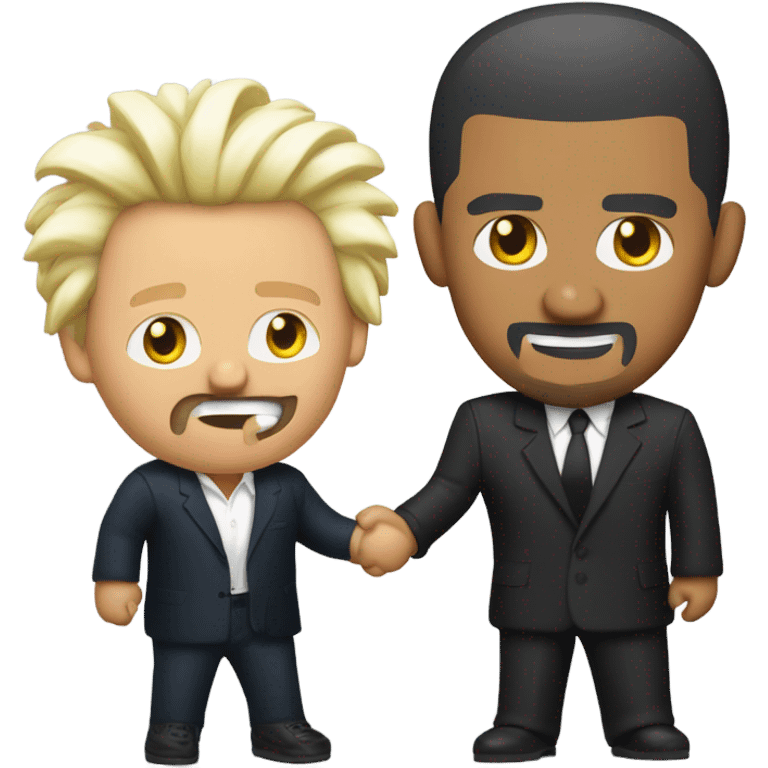 Obama dapping up guy fieri emoji