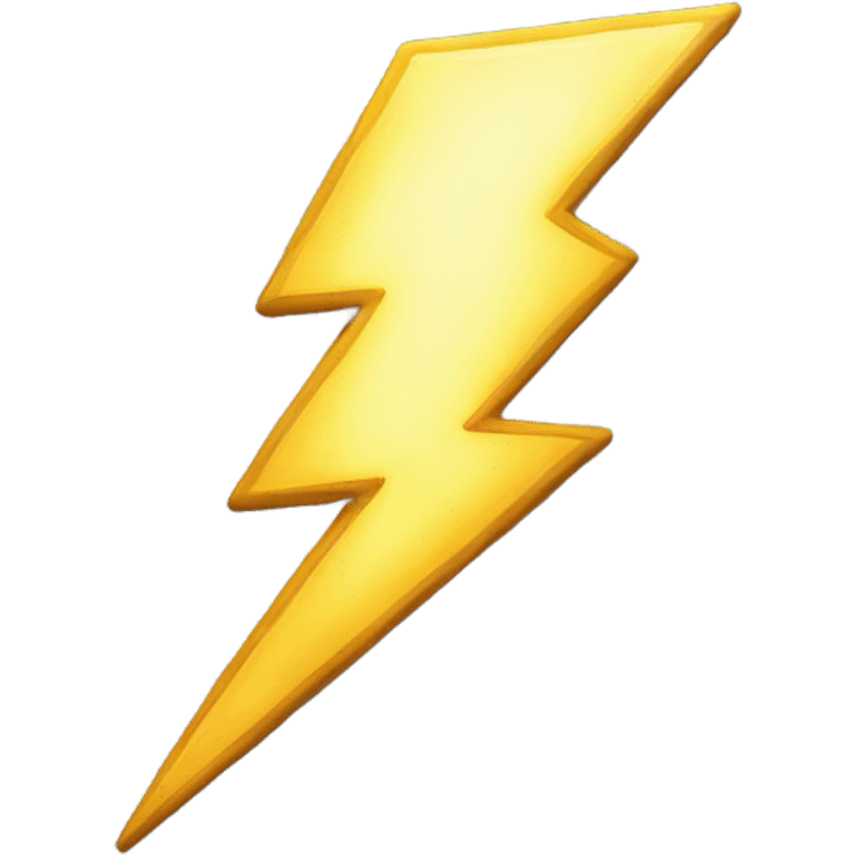 Lightning bolt emoji