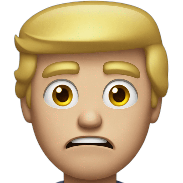 trump angry emoji