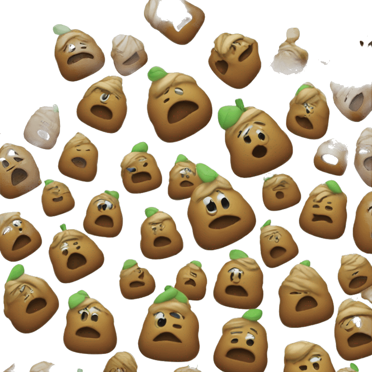 poop wearing apple headphones  emoji