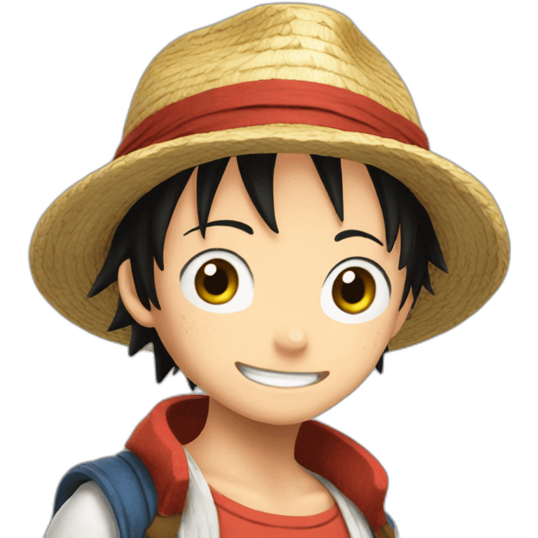 Luffy en femme emoji