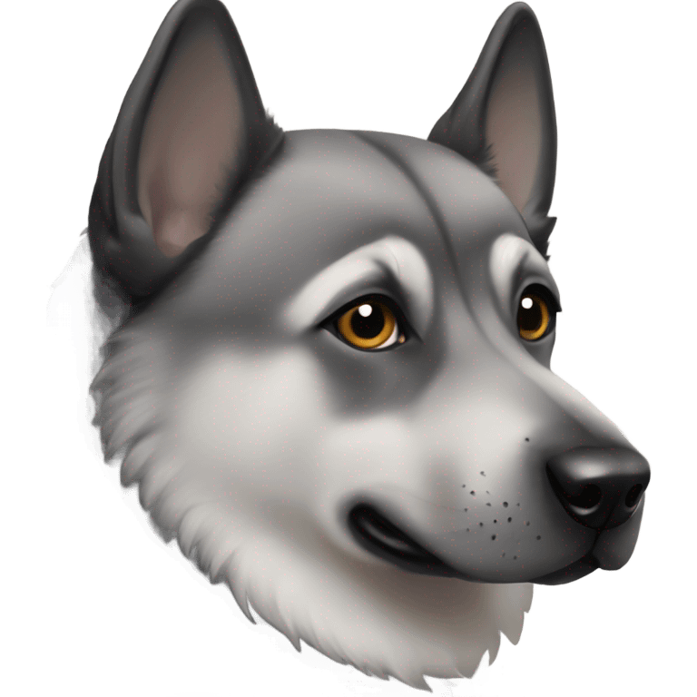 norwegian elkhound  emoji