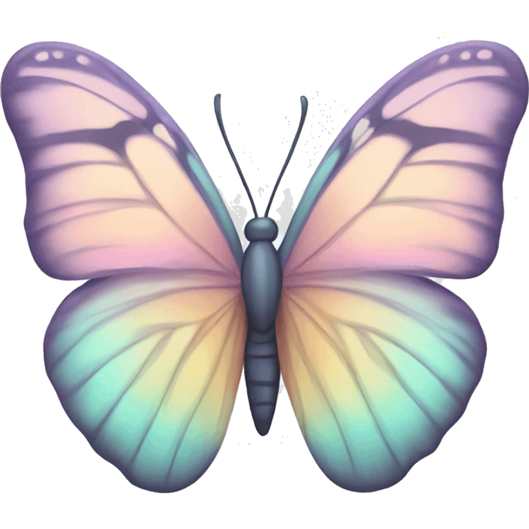 Pastel butterfly  emoji