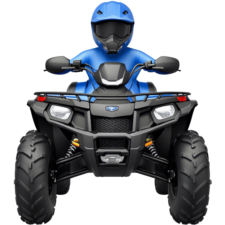 ATV - Polaris Sportsman 570 (Model Year: 2022) (Iconic colour: Black) emoji