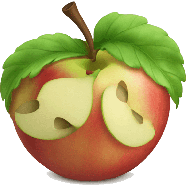 Canasta de manzana emoji