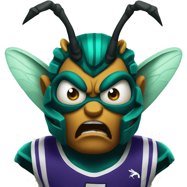 angry hornets emoji