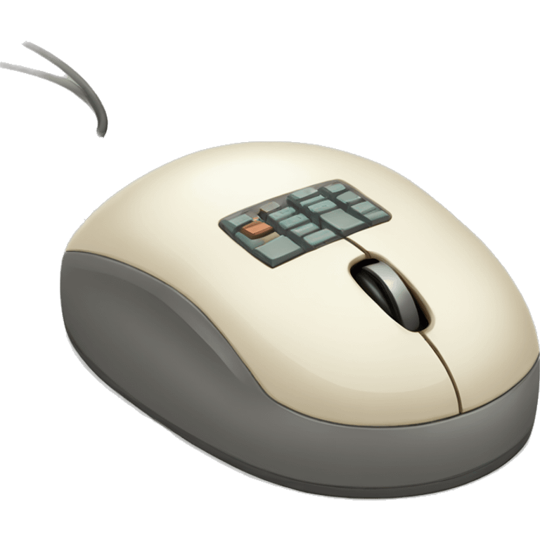 vintage computer mouse emoji