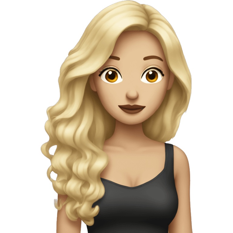 Blonde woman brunette woman kiss emoji