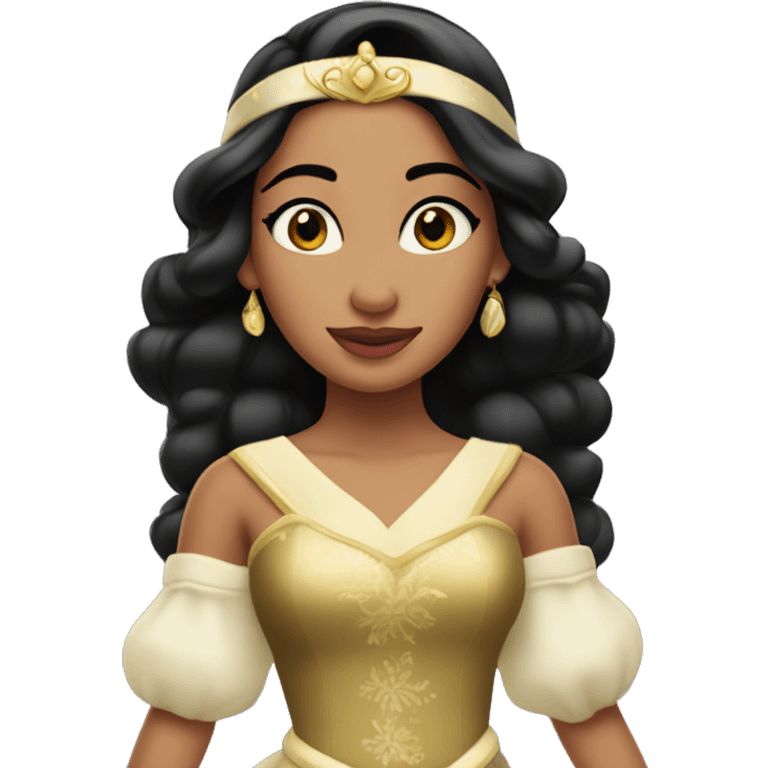 Disney Princess Jasmin Chrismas Look  emoji