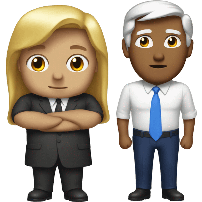 donald and kai trump emoji