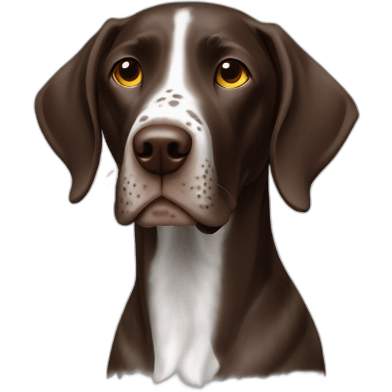 German shorthair pointer emoji