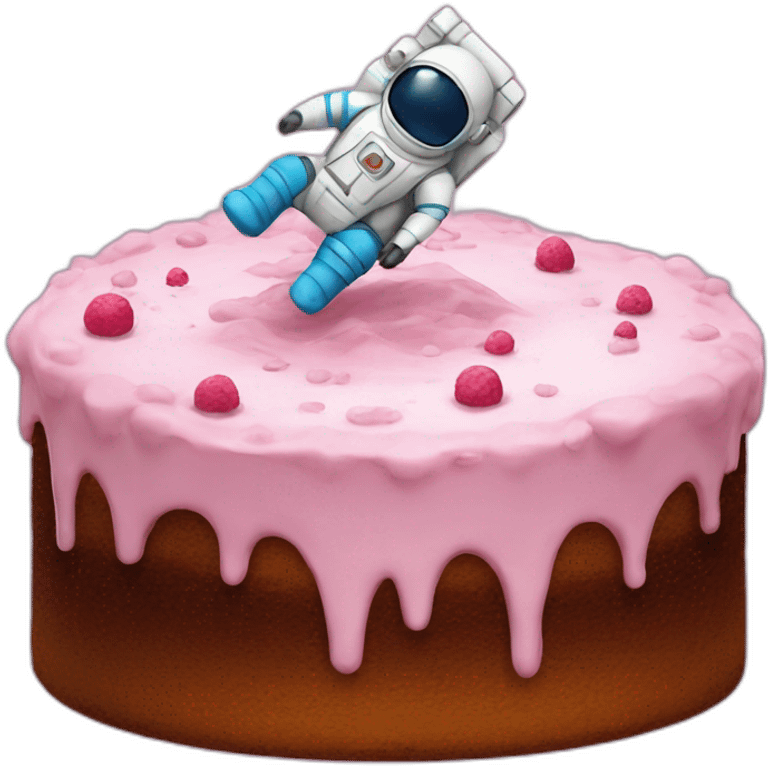 Space cake emoji