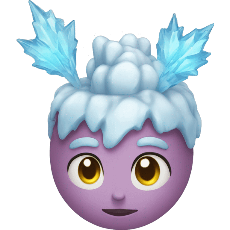 Corazon de hielo emoji