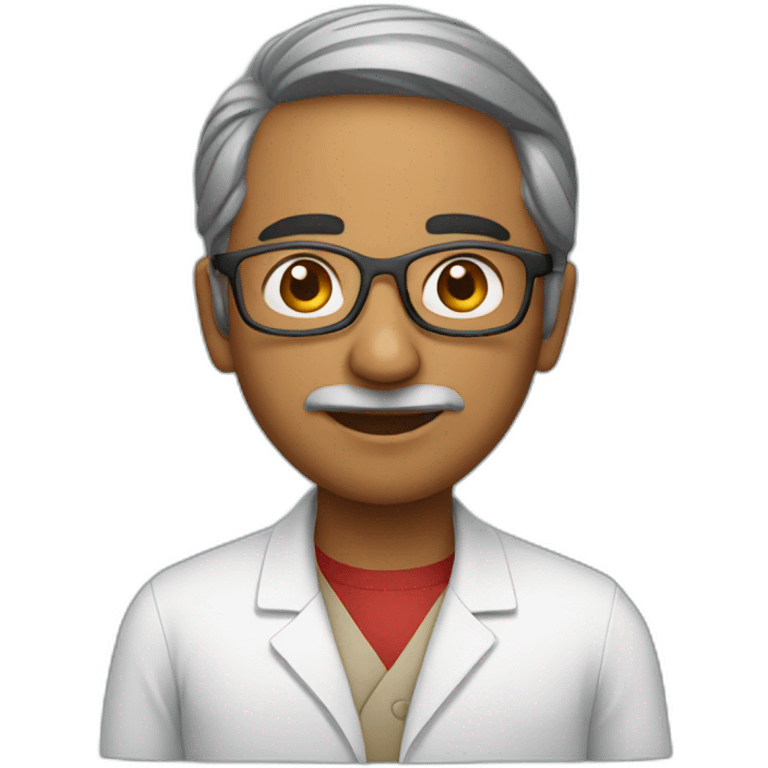 Indian researcher emoji