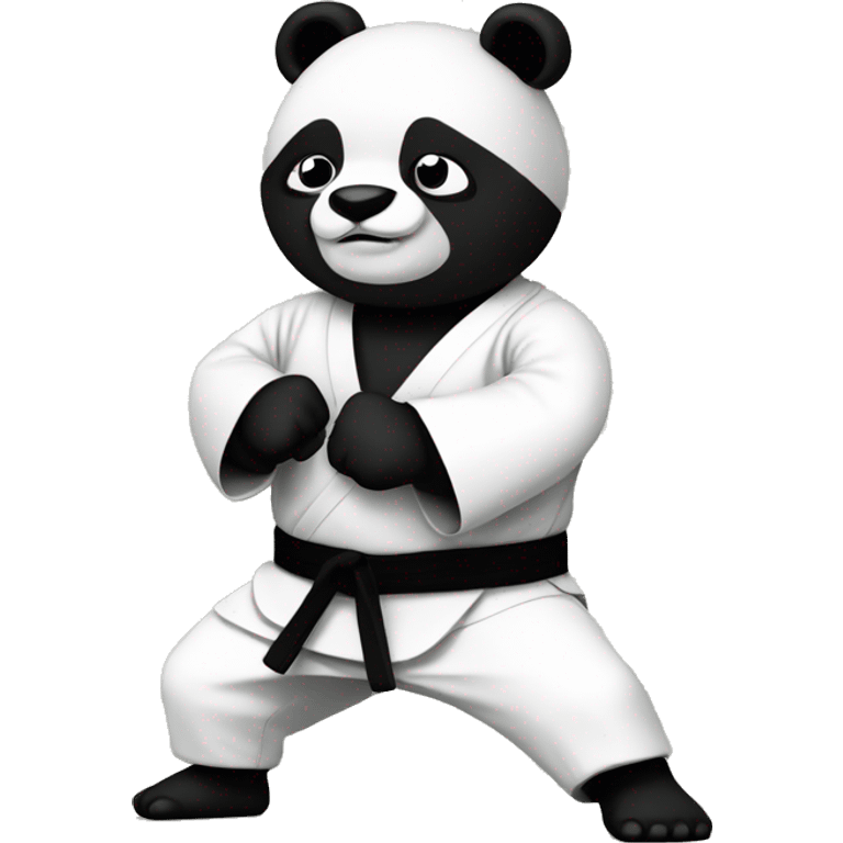 Karate panda emoji