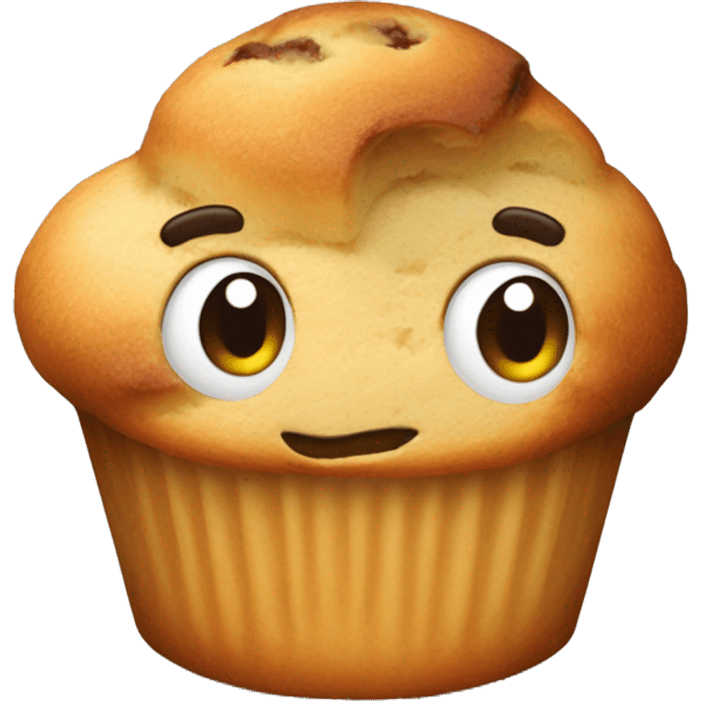 Bakery style muffin  emoji