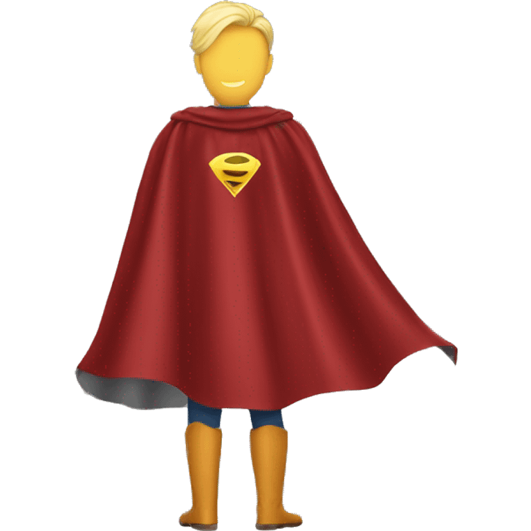 super hero cape emoji