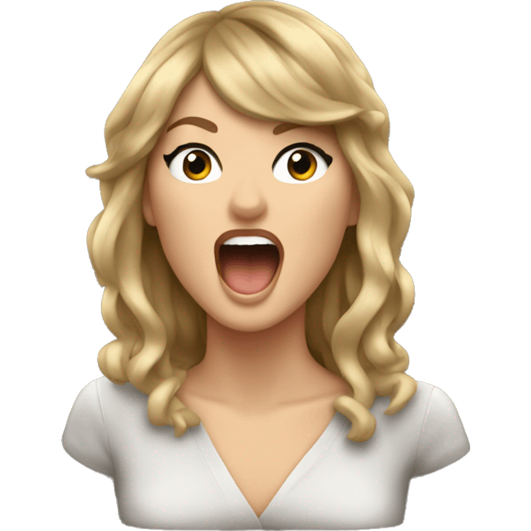 Taylor swift singing emoji