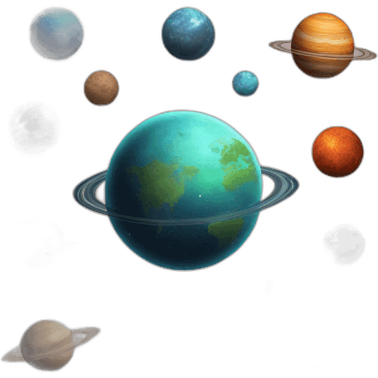 Planets emoji