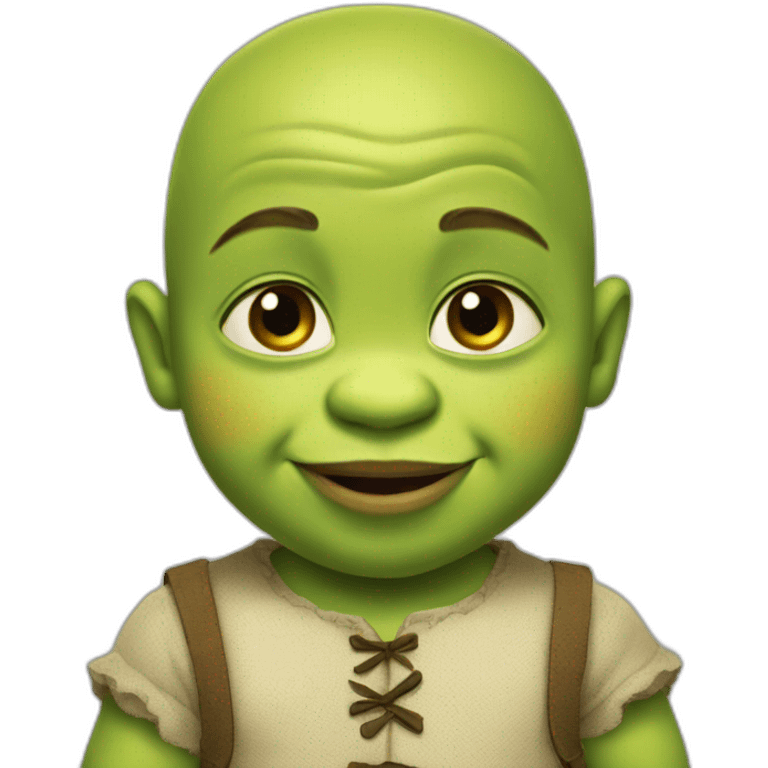 Baby shrek emoji