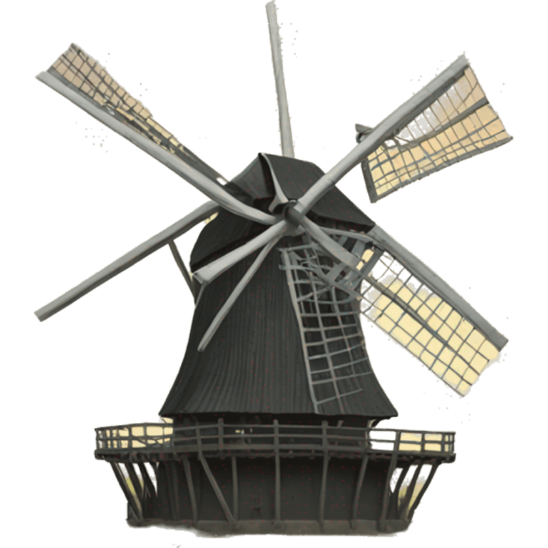 Dutch windmill emoji