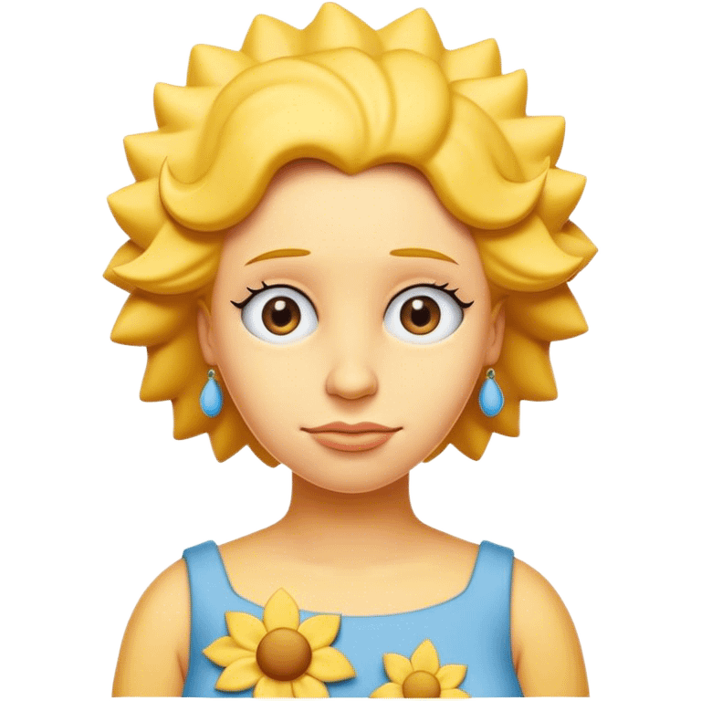 Maggie the simpsons emoji