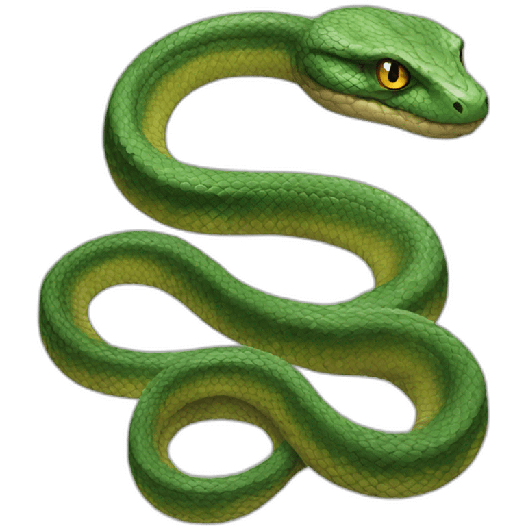 Basilic snake Harry Potter emoji